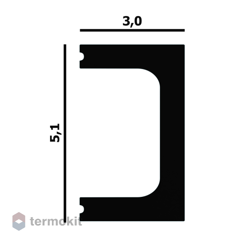 Молдинг Perfect Plus P86