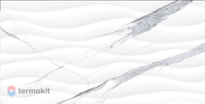 Керамическая плитка Primavera Махаон TP3604SWAY белый рельеф настенная 30x60
