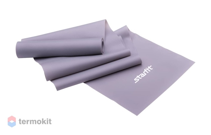 Эспандер ленточный для йоги Starfit ES-201 1200x150x0,55 мм, серый