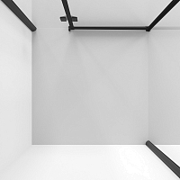 Душевой уголок Niagara Nova 1950x1000x1000 черный матовый NG-6832-34BLACK