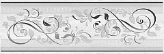 Керамическая плитка Ceramica Classic Мармара Ажур Декор серый 17-03-06-659 20х60