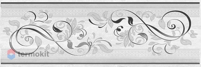 Керамическая плитка Ceramica Classic Мармара Ажур Декор серый 17-03-06-659 20х60