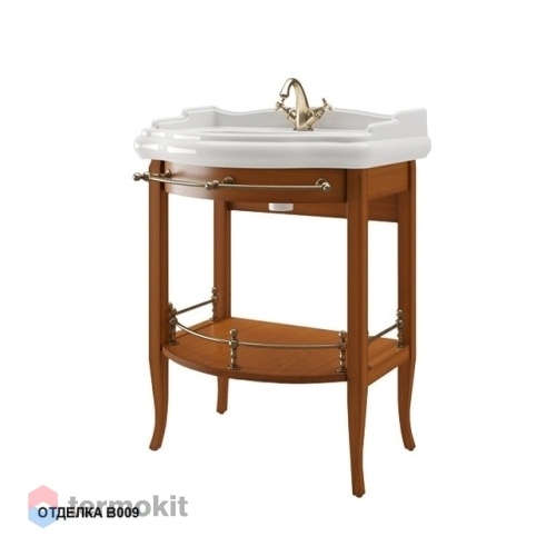 Тумба с раковиной CAPRIGO TREVI 70 console белый 11511 - Console