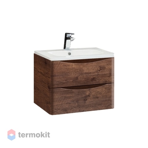 Тумба под раковину Vincea Roberta 60 подвесная R.Wood VMC-1R60RW