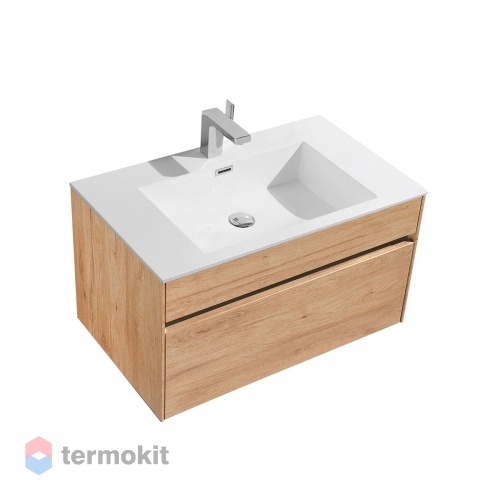 Тумба под раковину Vincea Chiara 80 подвесная Y.Oak VMC-2C800YO