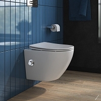 Унитаз подвесной BelBagno UNO с сиденьем микролифт BB3105CHR-BS/SC