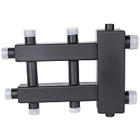 ROMMER Коллектор (дублер компакт) с гидроразделителем на 1+1+1 контура  до 60 кВт