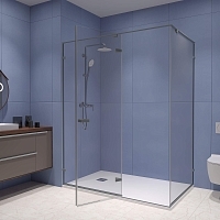 Душевой уголок RGW Stilvoll SV-040Gr 2000x1000x800 (матовое стекло) серый 353204008-210