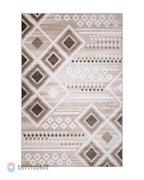 Ковёр Merinos Valencia Deluxe 250x350 прямоугольный кремовый/коричневый D962