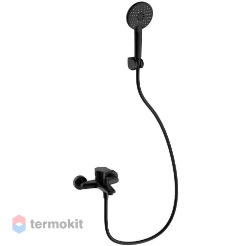 Смеситель для ванны и душа WONZON & WOGHAND Черный WW-A30891-MB