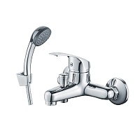 Смеситель для ванны и душа DECOROOM хром DR71035