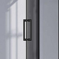 Душевой уголок Vincea Como-N 2000x1300x900 (тонированное стекло) черный VSR-4CN9013CGB