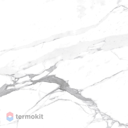 Керамогранит Ceradim Carrara Terrific Silver белый 60х60 Матовый