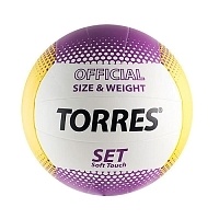 Волейбольный мяч Torres Set р.5, синт. кожа V30045