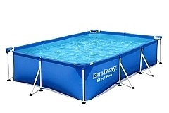 Бассейн Bestway каркасный прямоугольный 300х201х66 см, 56404