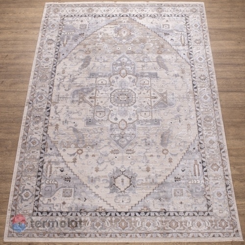 Ковёр Kitroom Vella 160х230 прямоугольный серый AV15A