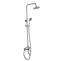 Смеситель для ванны и душа DECOROOM хром DR21071
