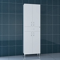 Шкаф-колонна СанТа Стандарт 60 напольный белый глянец 501015