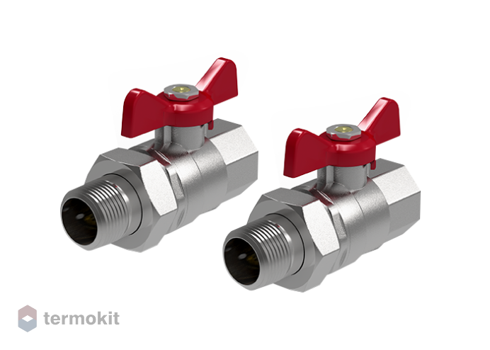 Royal Thermo Набор для подключения радиатора прямой 1/2" RTO 07.075