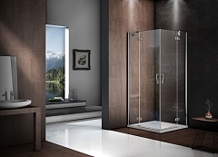 Душевой уголок Good Door SATURN 1850x900x900 хром СА00014