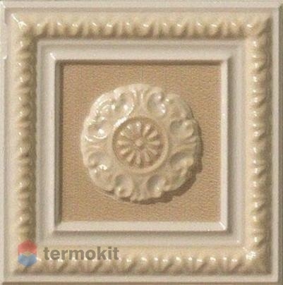 Керамическая плитка Vallelunga Lirica P17101 Visone Toz. Cornice вставка 10x10