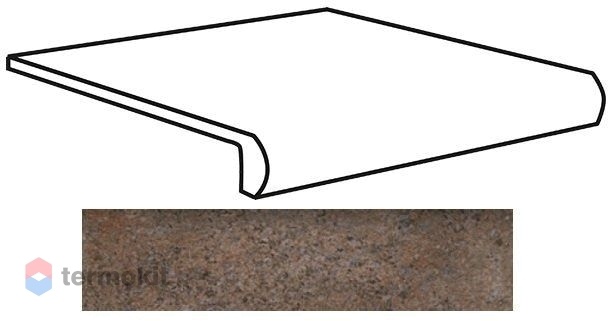 Ступень Natucer Ferro di Boston Ombra фронтальная 33x36/4