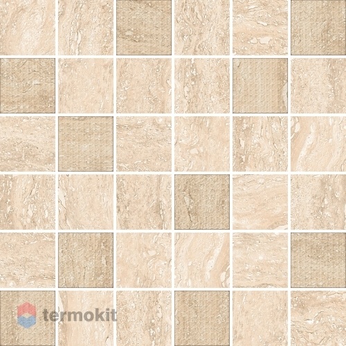 Керамическая плитка Azori Ascoli Beige mosaic мозаика 30х30