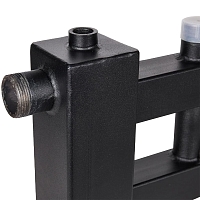 ROMMER Коллектор (дублер компакт) с гидроразделителем на 3+1+1 контура  до 60 кВт