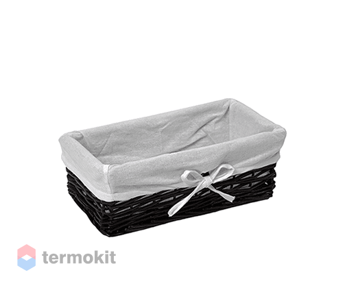 Плетеная корзина WasserKRAFT Lossa Коричневый темный WB-120-S