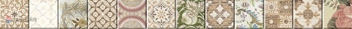 Керамическая плитка Ceramica Classic Kiparis Бордюр 48-03-11-477-0 4,7х60