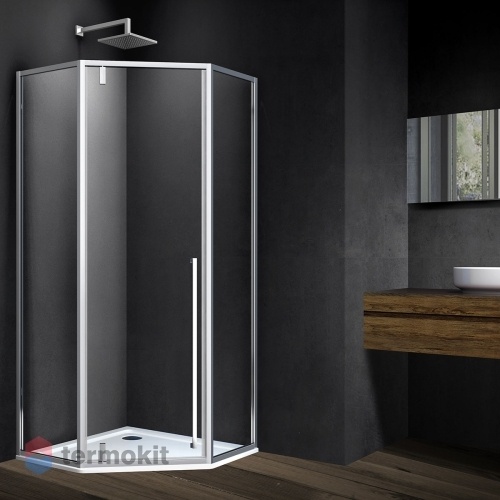 Душевой уголок Vincea Penta 1950x1000x1000 хром VSP-3P100CL