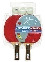 Набор Start Line Level 100 (2 ракетки + 3 мяча) 61-200