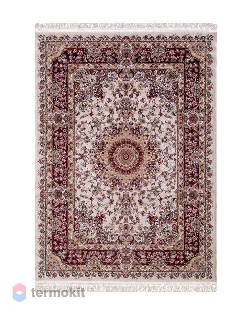 Ковёр Merinos Shahreza 160x220 прямоугольный кремовый/красный d206