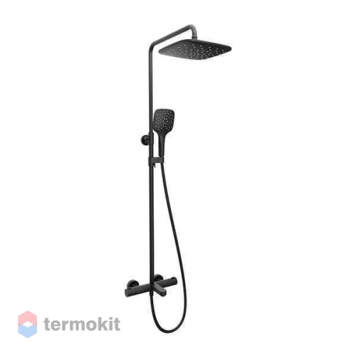 Душевая система Ravak Termo с термостатом черный X070444