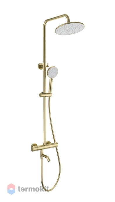 Душевая система с термостатом WONZON & WOGHAND Золото WW-B3047-A1-BG