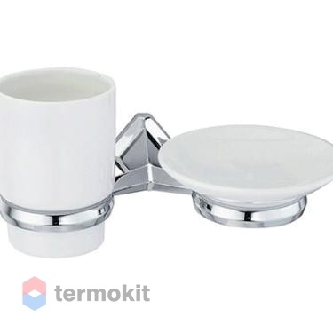 Держатель стакана и мыльницы WasserKRAFT Aller K-1126C