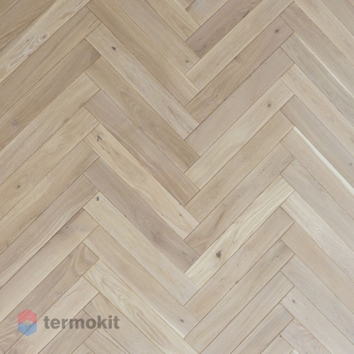 Паркетная доска Polarwood Herringbone Дуб Arctic