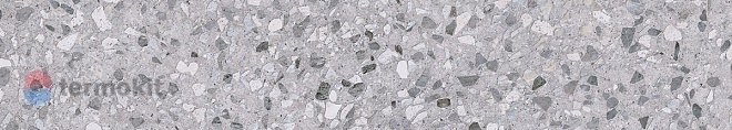 Керамогранит Kerama Marazzi Терраццо серый SG632600R/1 Подступенок 10,7х60