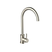 Смеситель для кухни Orange Steel сталь M99-005ni