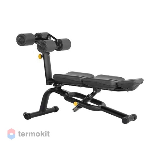 Скамья для пресса Bronze Gym H-034A_B регулируемая черная