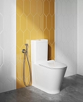 Унитаз напольный Kerama Marazzi Modern 350x700x825 с сиденьем PLMR.wc.01+PLMR.cis.01+PLMR.seat.02\WHT УЦЕНЕННЫЙ