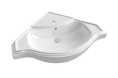 Раковина угловая мебельная Kirovit Классик 65 SD-00000377