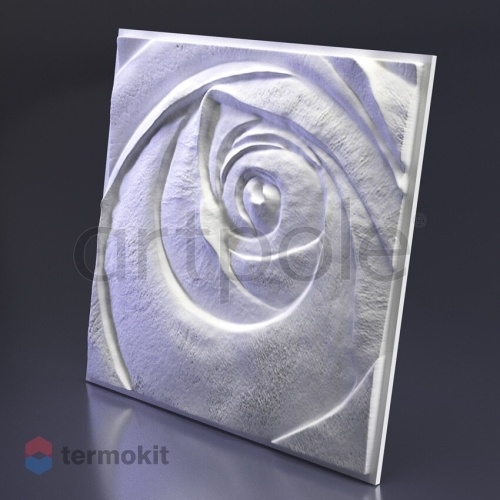 Гипсовая Панель Artpole Platinum глянец Rose GM-0044-5 60x60