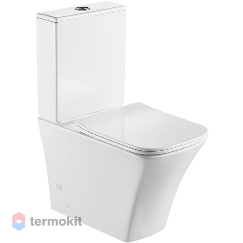 Унитаз напольный Belbagno MARMI с бачком и сиденьем BB052CPR+BB052T+BB2322SC