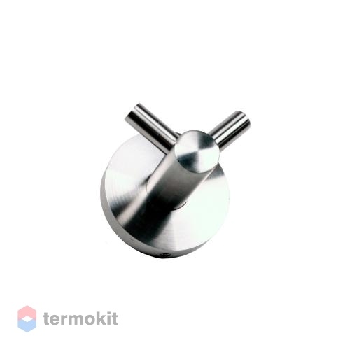 Крючок двойной NOFER NIZA хром матовый 16852.S