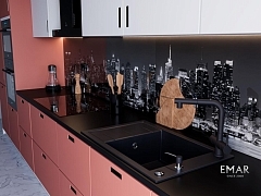 Мойка для кухни EMAR Quartz оникс EMQ-1780.Q Оникс