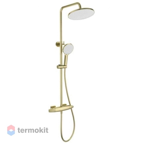 Душевая система с термостатом WONZON & WOGHAND Золото WW-B3035-A1-BG