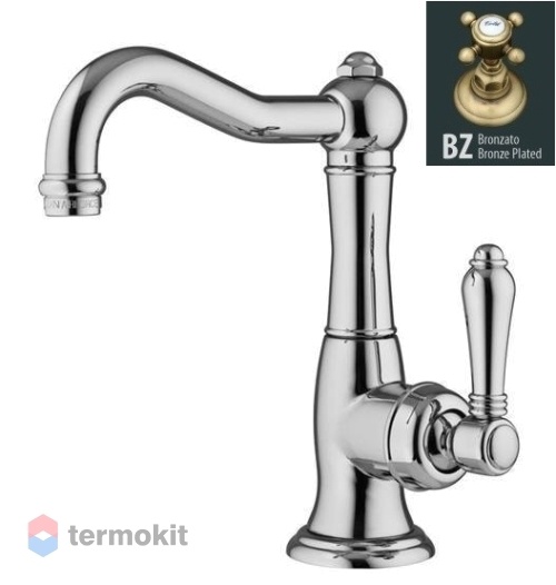 Смеситель для раковины Nicolazzi CINQUANTA с донным клапаном бронза 3452BZ75C