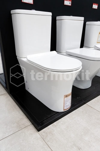 Чаша унитаза напольного BelBagno Ancona P-trap без бачка и сиденья BB1224CPR-P