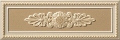 Керамическая плитка Vallelunga Lirica P17038 Visone Dec. Cornice декор 10x30